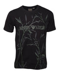 EMPORIO ARMANI EA7 Obsidian Black Slim Fit Short Sleeve Graphic Tee