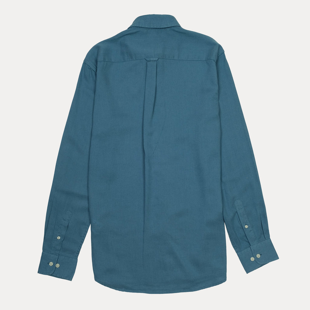 POLO RALPH LAUREN Serene Aqua Tailored Fit Long Sleeve Button-Up Shirt