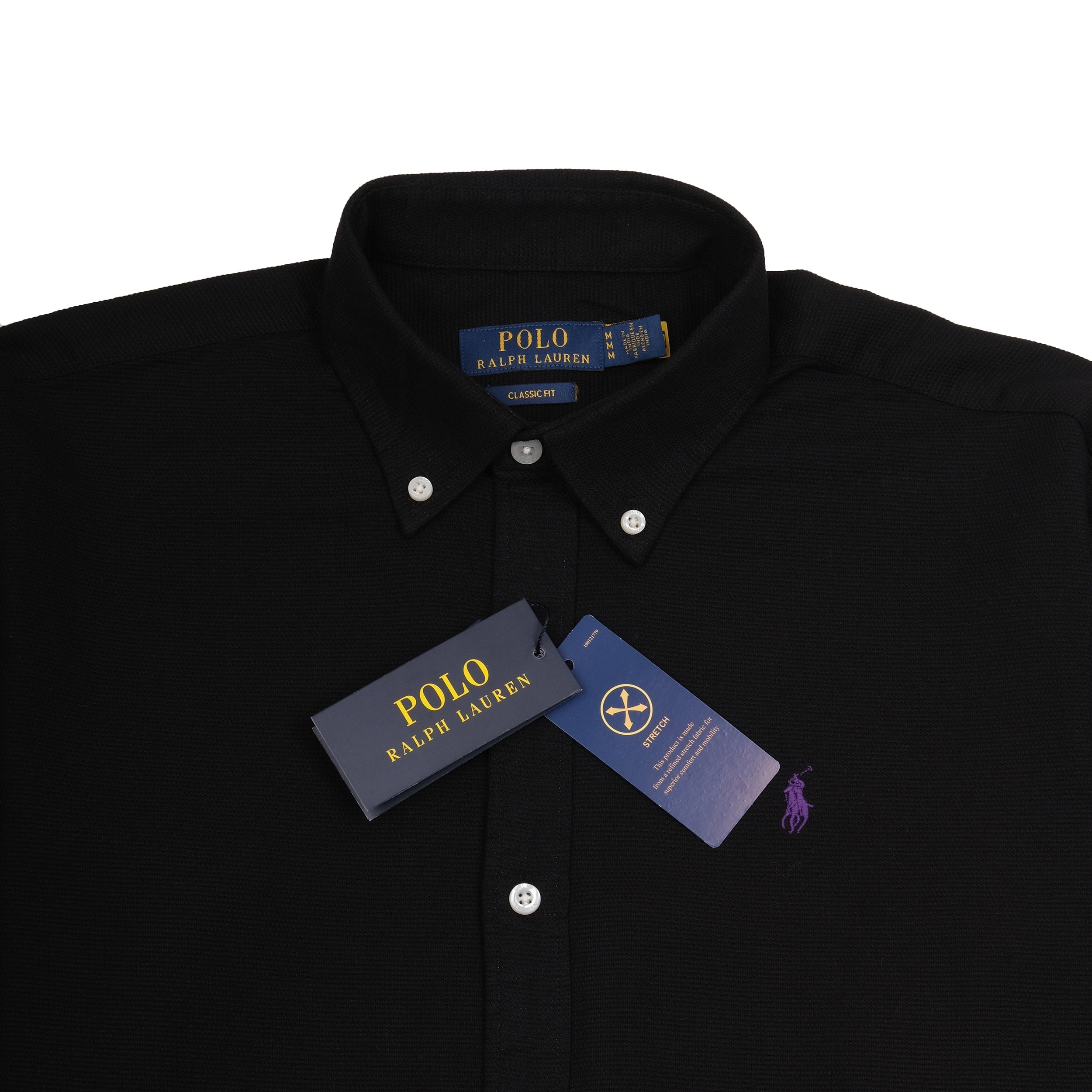 POLO RALPH LAUREN Midnight Onyx Classic Fit Long Sleeve Button-Down Shirt