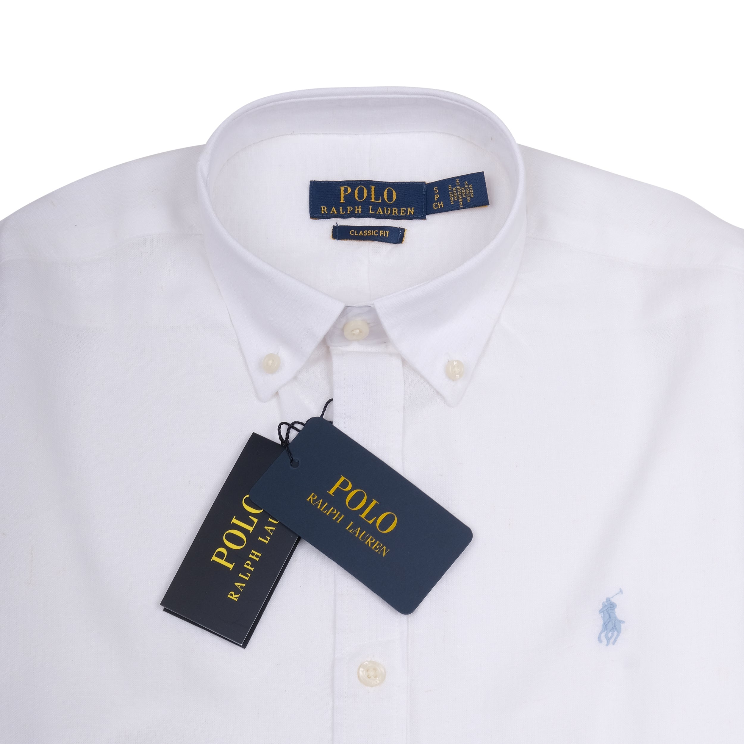 POLO RALPH LAUREN Pure Snow Classic Fit Long Sleeve Button-Down Shirt