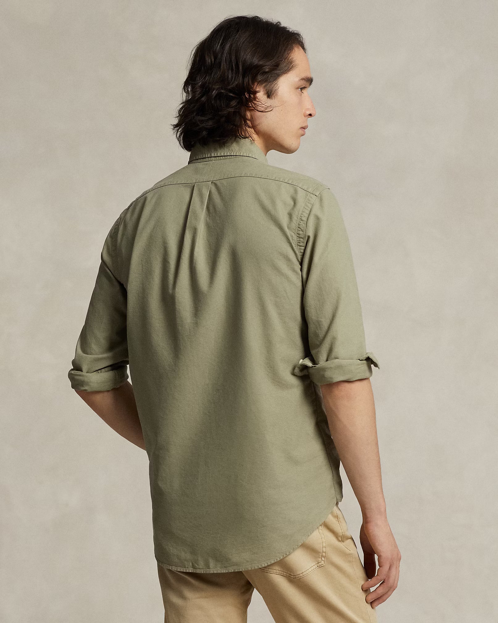 POLO RALPH LAUREN Serene Fern Classic Fit Long Sleeve Button-Down Shirt