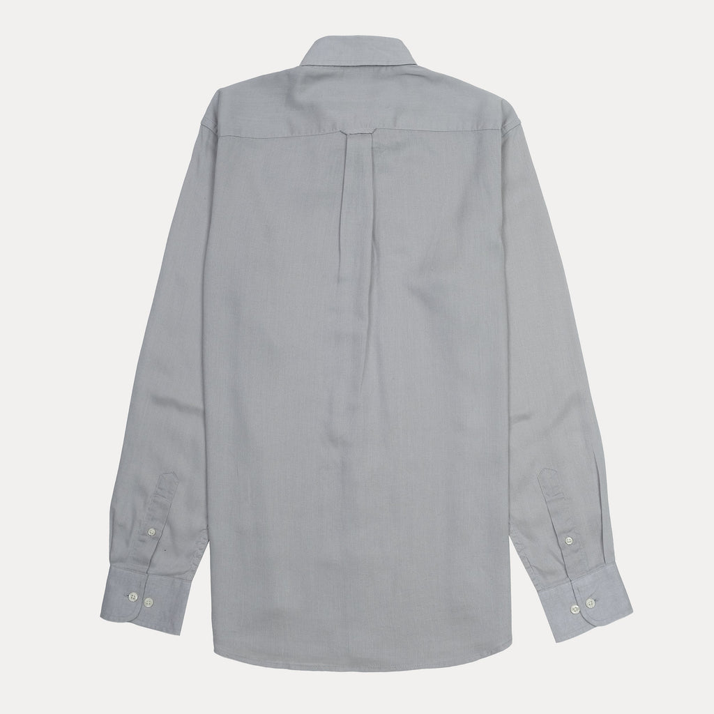 POLO RALPH LAUREN Misty Slate Tailored Fit Long Sleeve Button-Up Shirt