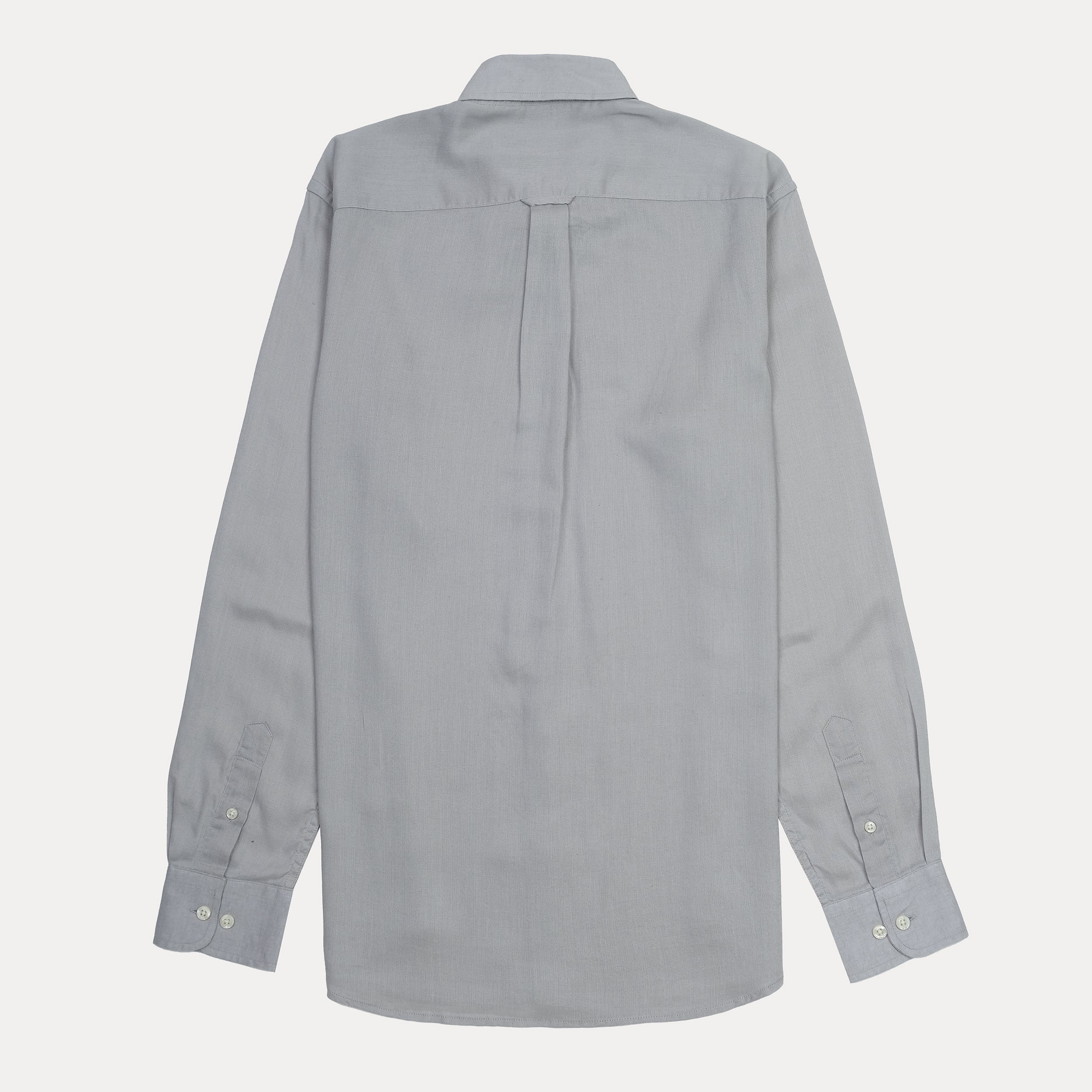 POLO RALPH LAUREN Misty Slate Tailored Fit Long Sleeve Button-Up Shirt
