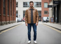 GANT Luxe Faux Leather Zip Jacket