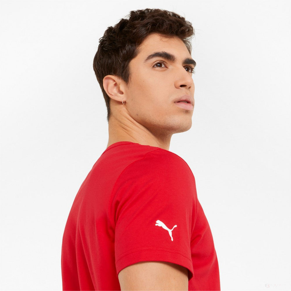 PUMA Crimson Blaze Classic Fit Short Sleeve Graphic Tee