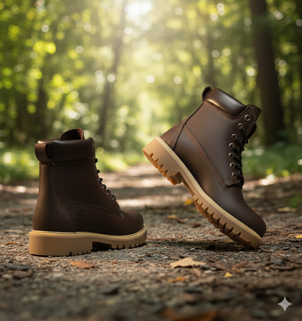 TIMBERLAND Rustic Chestnut Classic Waterproof Leather Boots