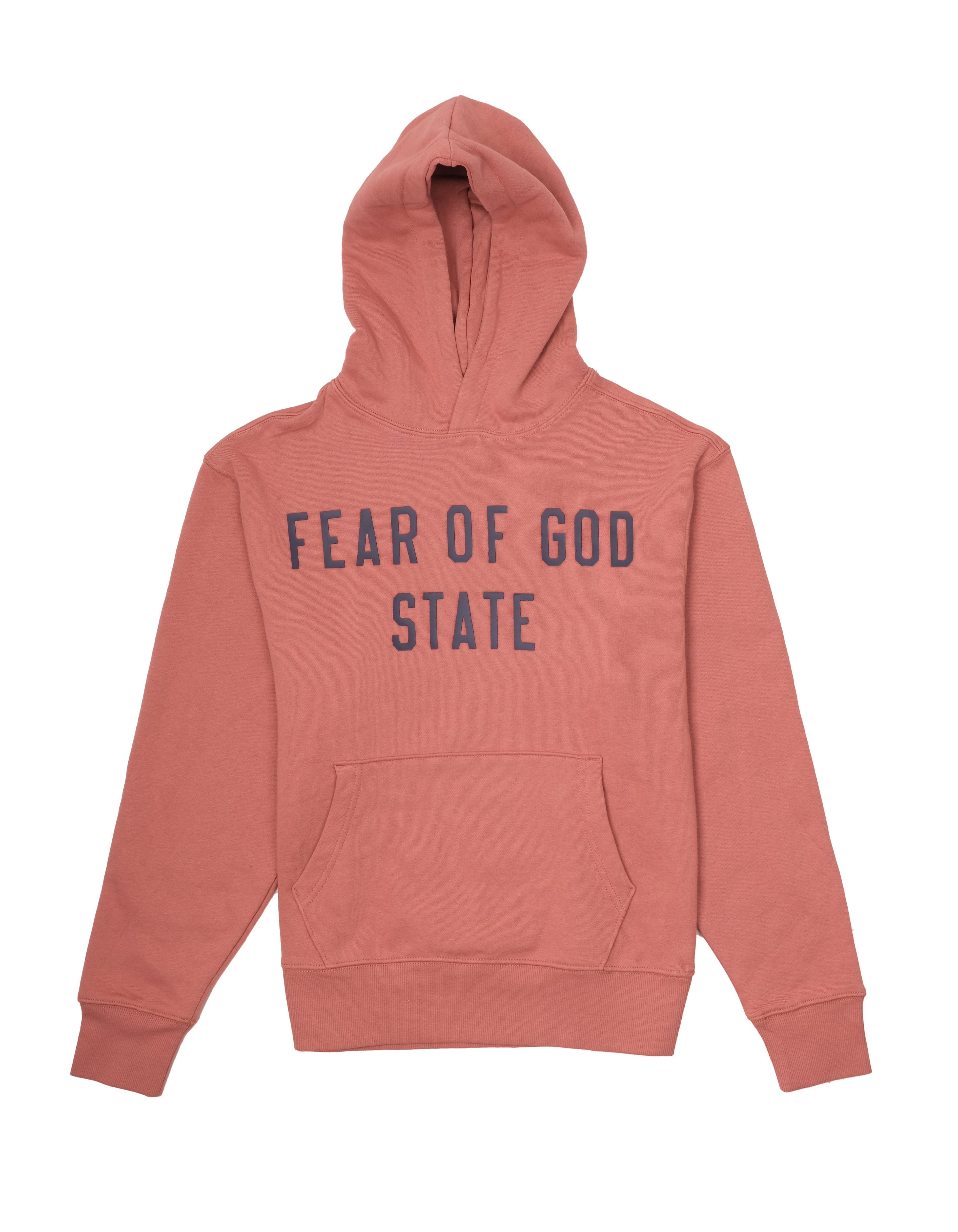 FEAR OF GOD State Rustic Clay Oversized Logo Pullover Hoodie