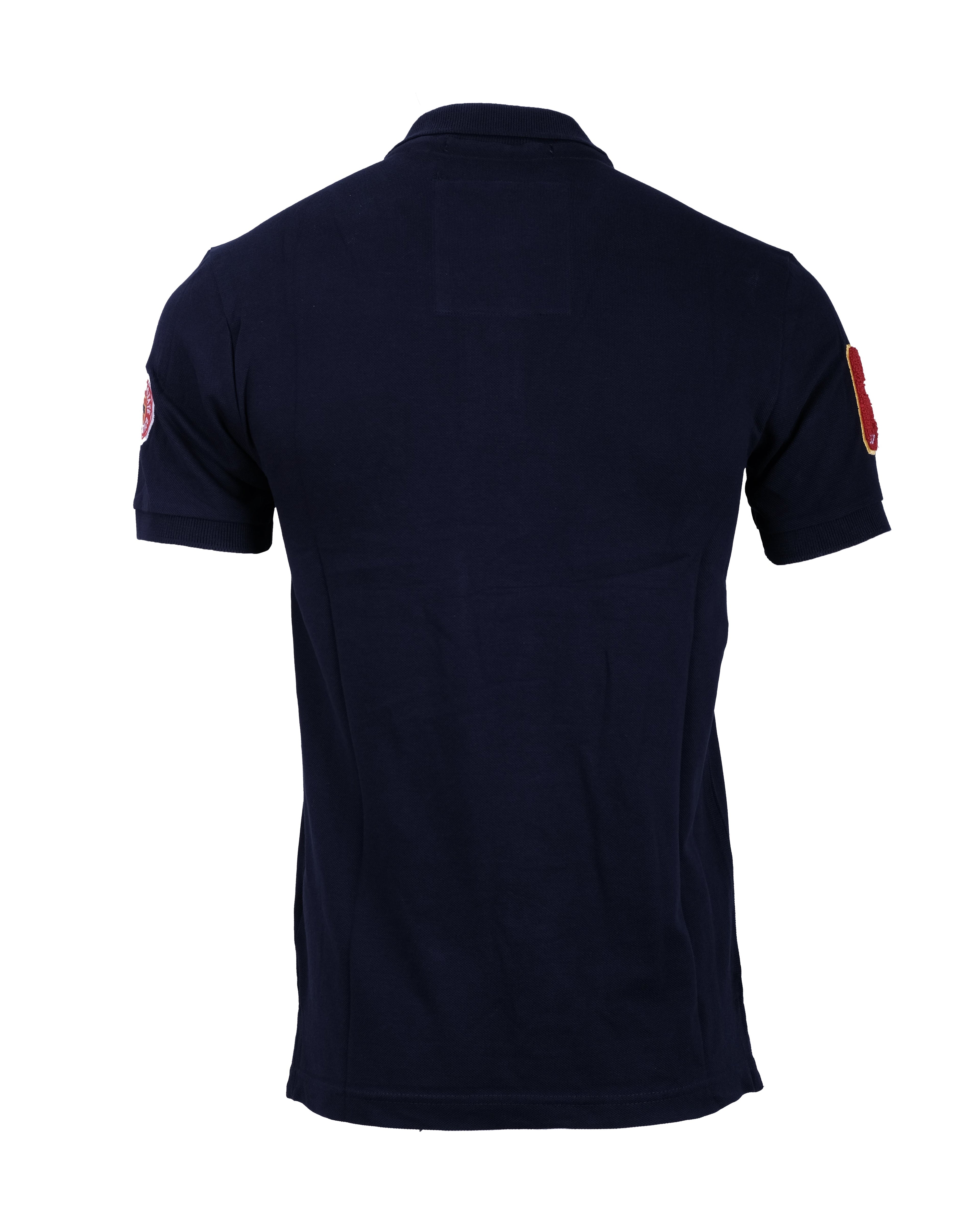 SUPERDRY Midnight Ink Slim Fit Short Sleeve Polo Shirt