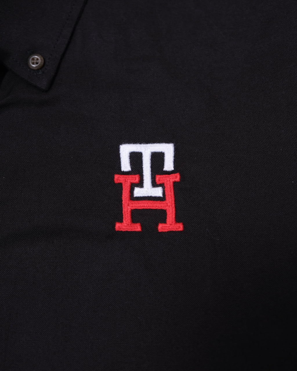 TOMMY HILFIGER Midnight Onyx Classic Fit Long Sleeve Oxford Shirt