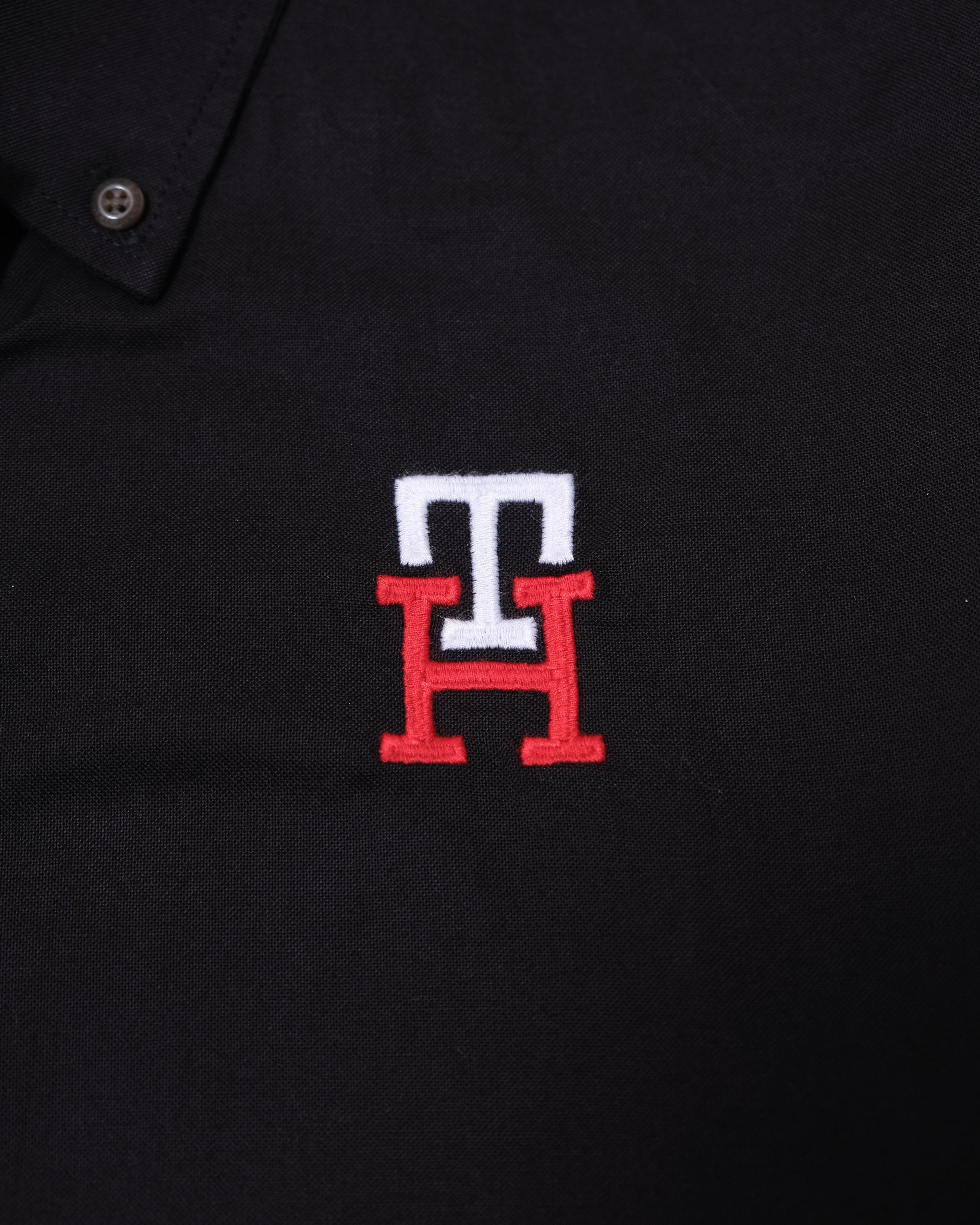 TOMMY HILFIGER Midnight Onyx Classic Fit Long Sleeve Oxford Shirt