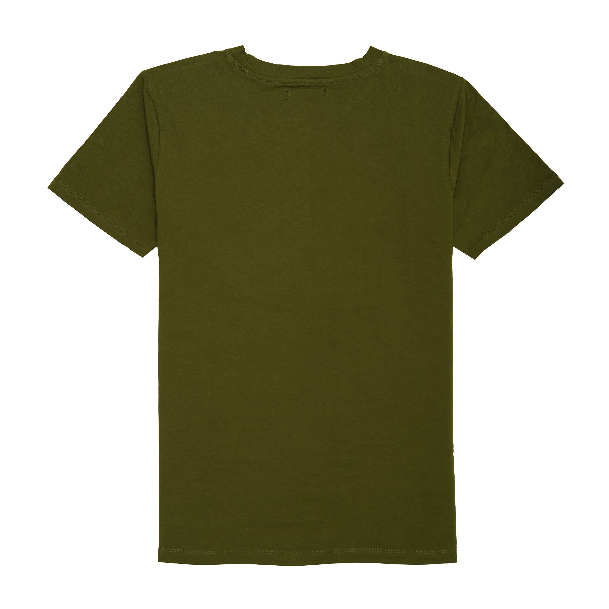 BALMAIN Enchanted Olive Classic Fit Short Sleeve Tee