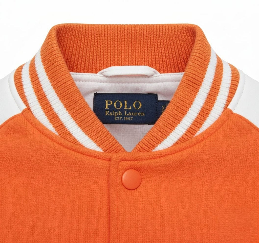 POLO Ralph Lauren Wimbledon Edition Orange Varsity Jacket