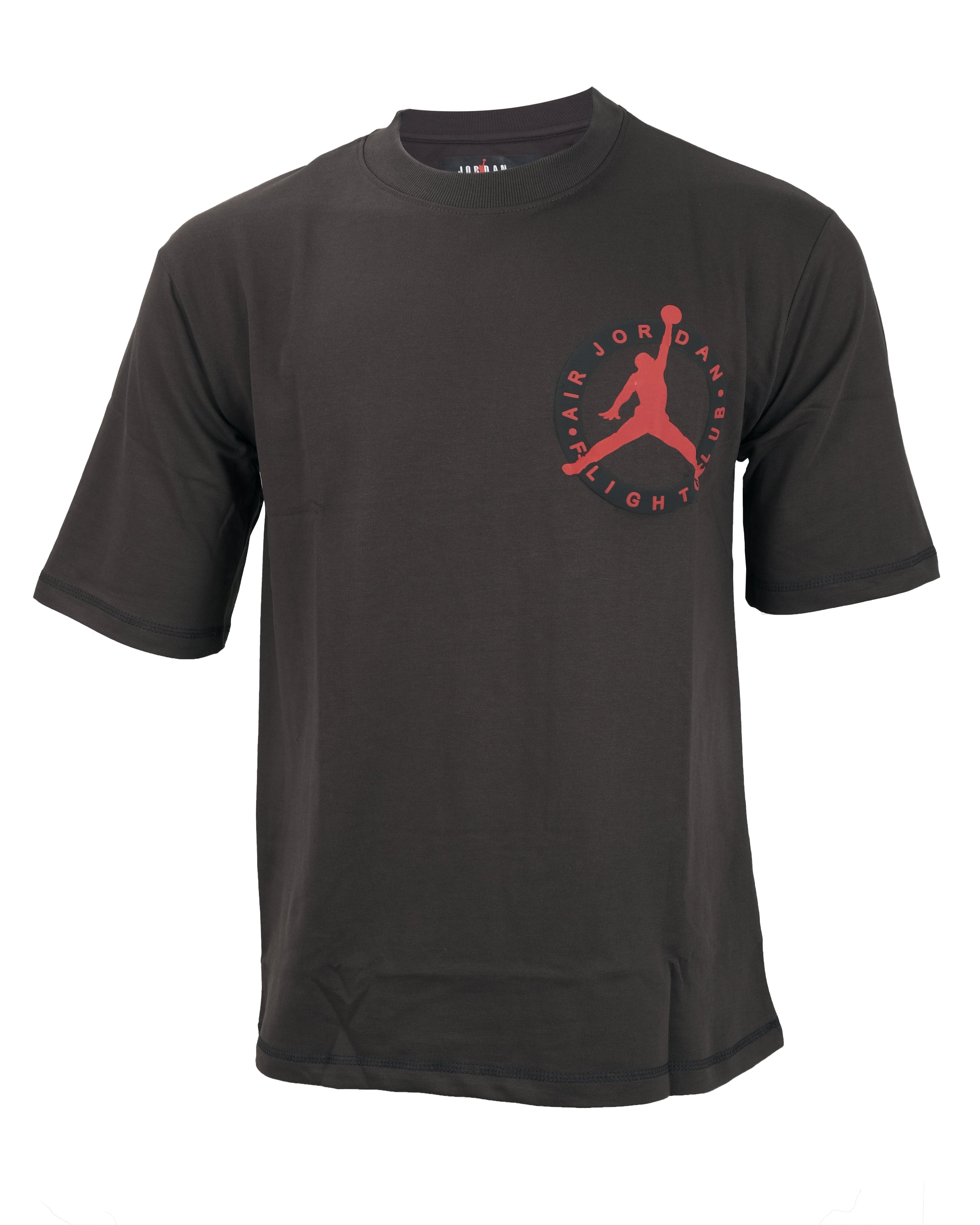 AIR JORDAN Deep Olive Classic Fit Short Sleeve Tee