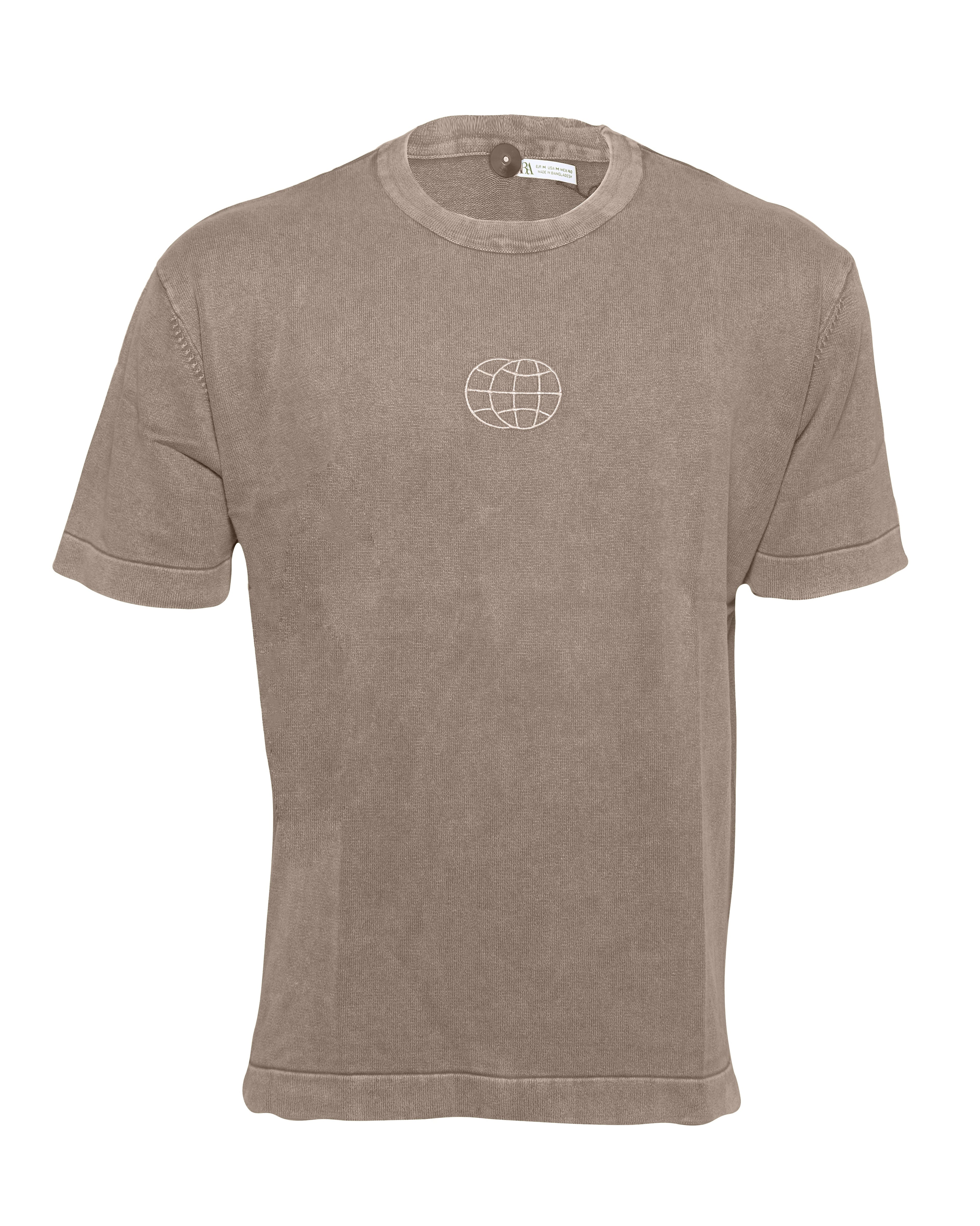 ZARA Desert Mirage Relaxed Fit Short Sleeve Tee