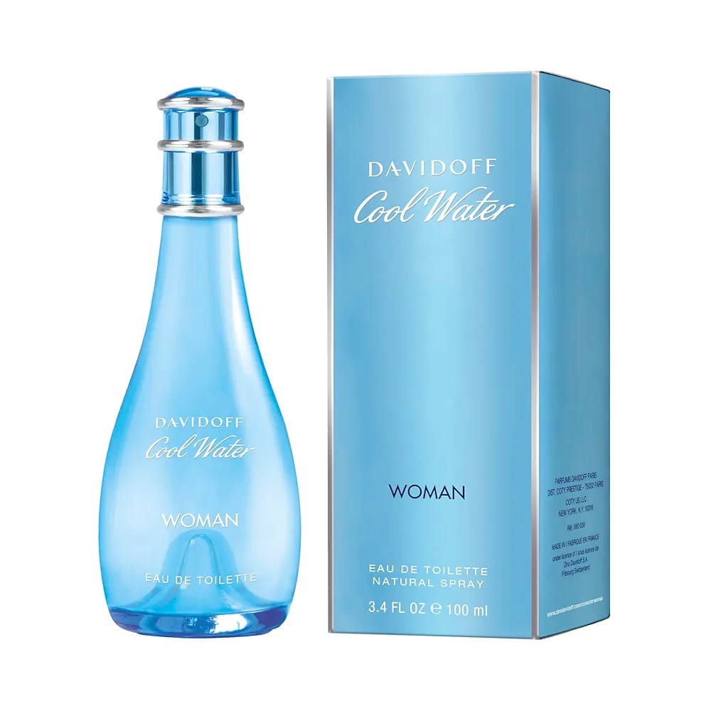 DAVIDOFF Cool Water Woman Eau de Toilette Spray 100 ml