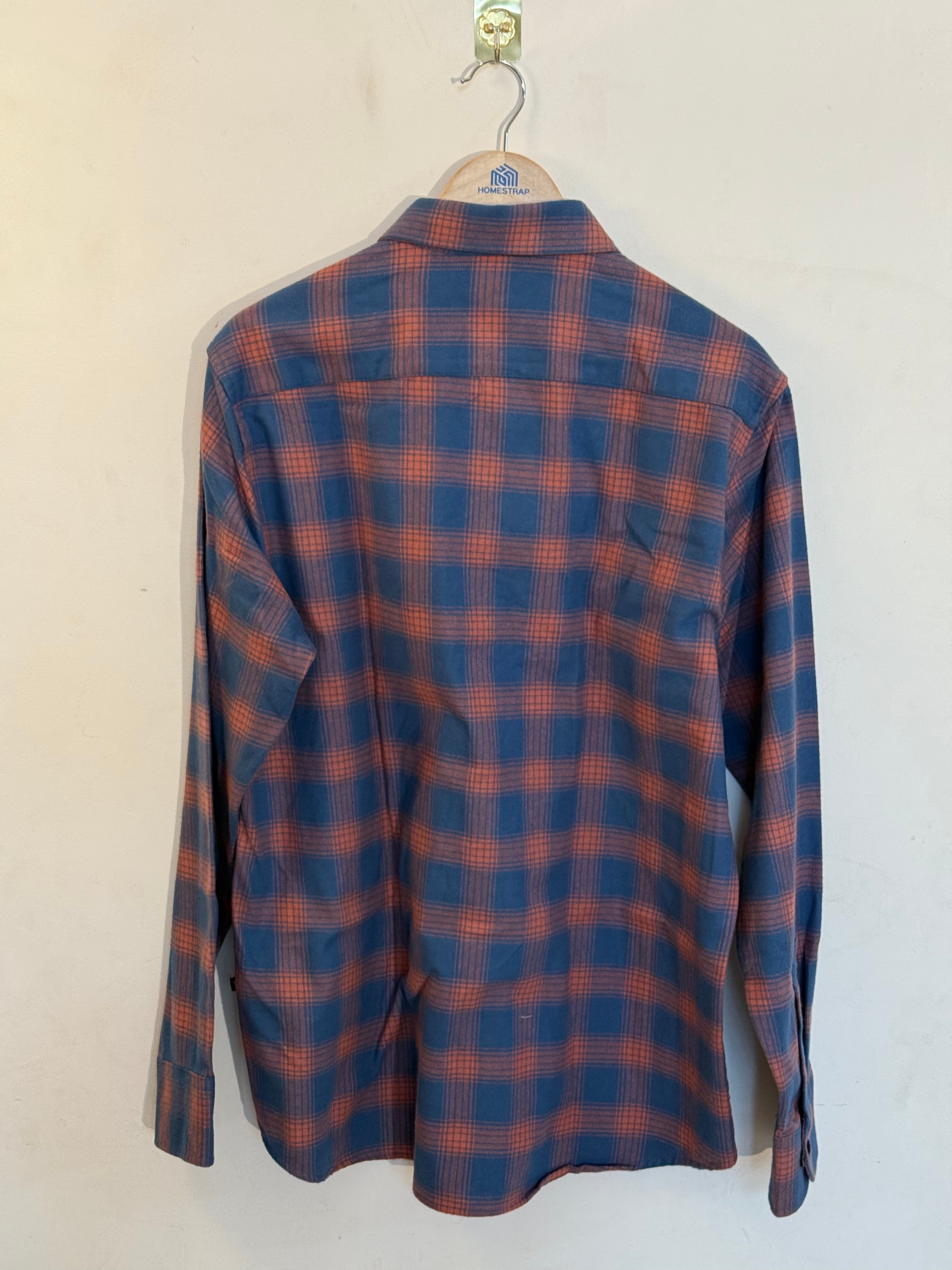HACKETT LONDON Dusk Ember Slim Fit Long Sleeve Button-Down Oxford Shirt