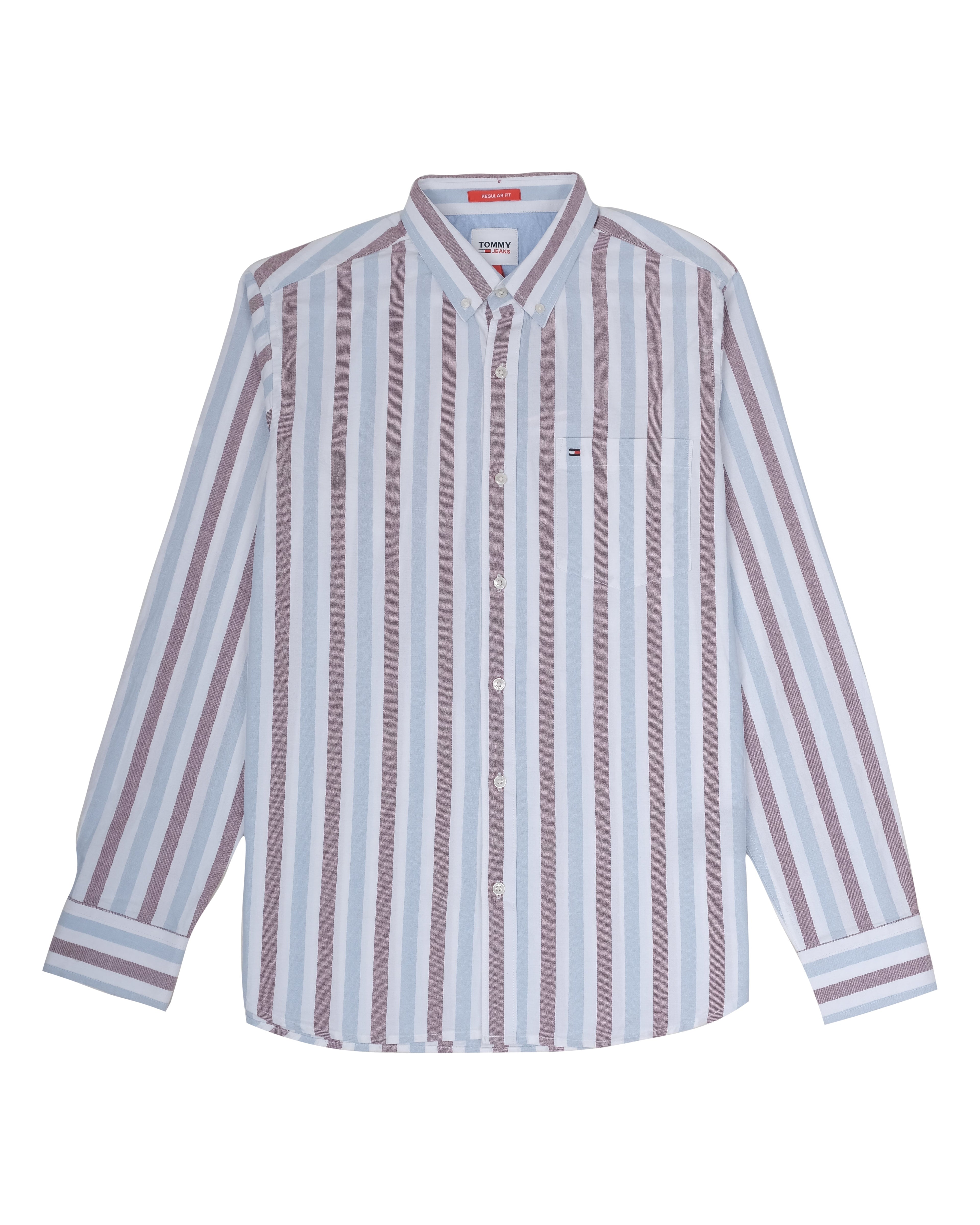 TOMMY HILFIGER Tranquil Lavender Classic Fit Long Sleeve Shirt