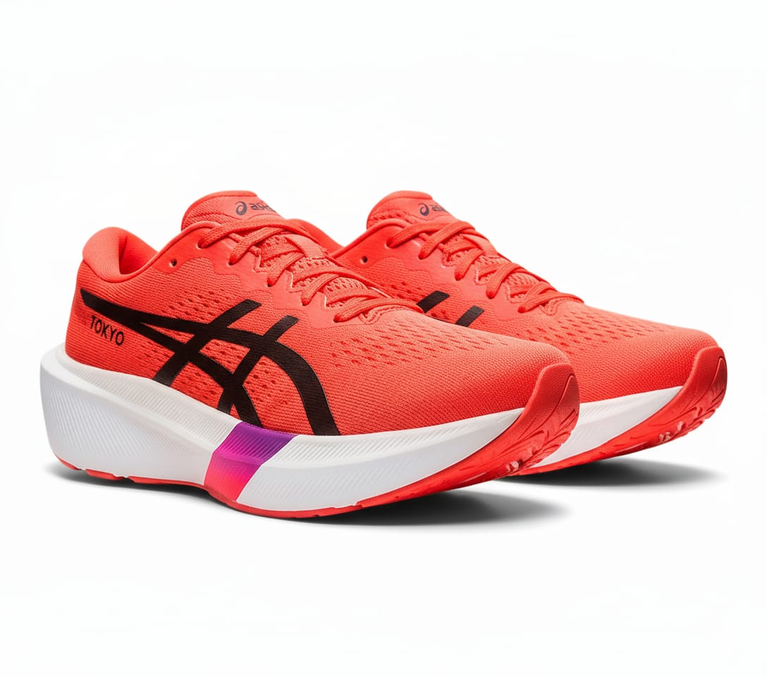 ASICS Luminous Coral Featherweight Performance Running Shoes