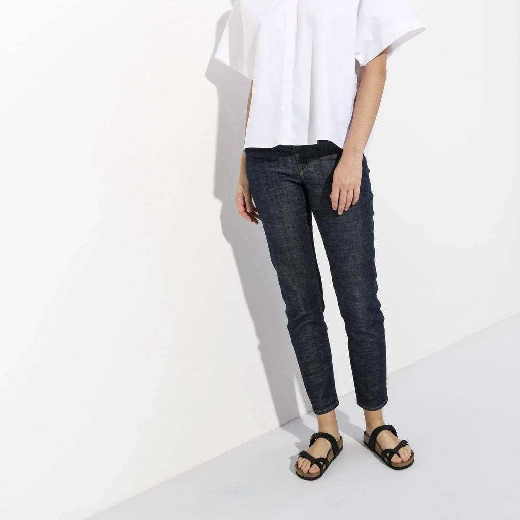 BIRKENSTOCK Twilight Charcoal Luxe Soft Footbed Sandals