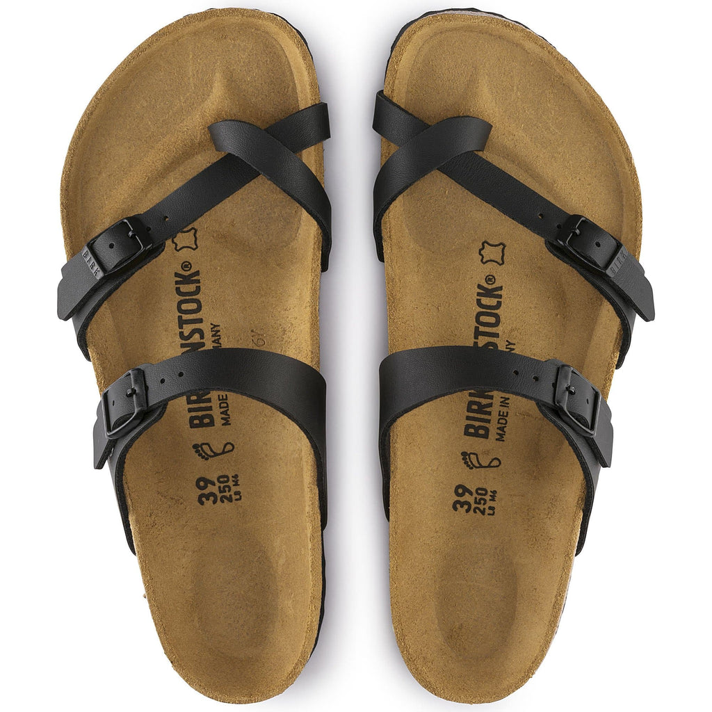 BIRKENSTOCK Twilight Charcoal Luxe Soft Footbed Sandals