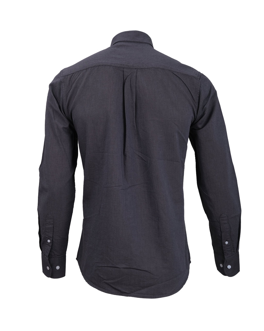 LACOSTE Charcoal Onyx Classic Fit Long Sleeve Button-Down Oxford Shirt