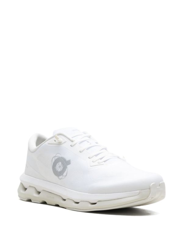On Running Cloudstratus White Sneakers