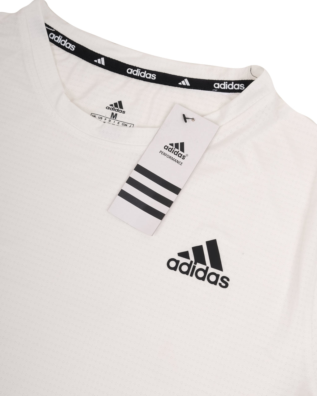 ADIDAS Cloud Ivory Aeroready Essentials Short Sleeve Sports Tee