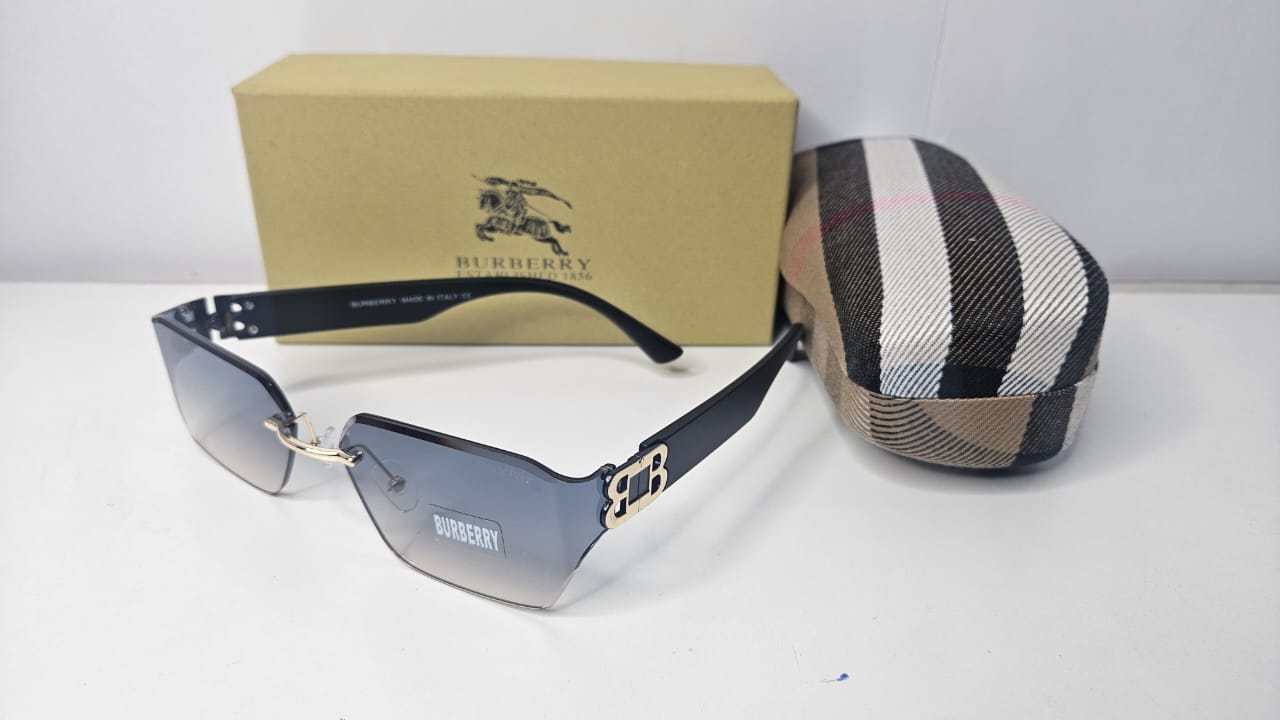Burberry Signature Logo Cat-Eye Sunglasses with Case