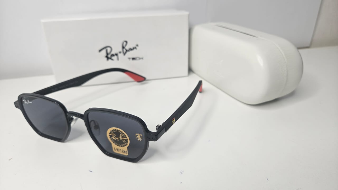 Ray-Ban Tech Square Sunglasses with Case