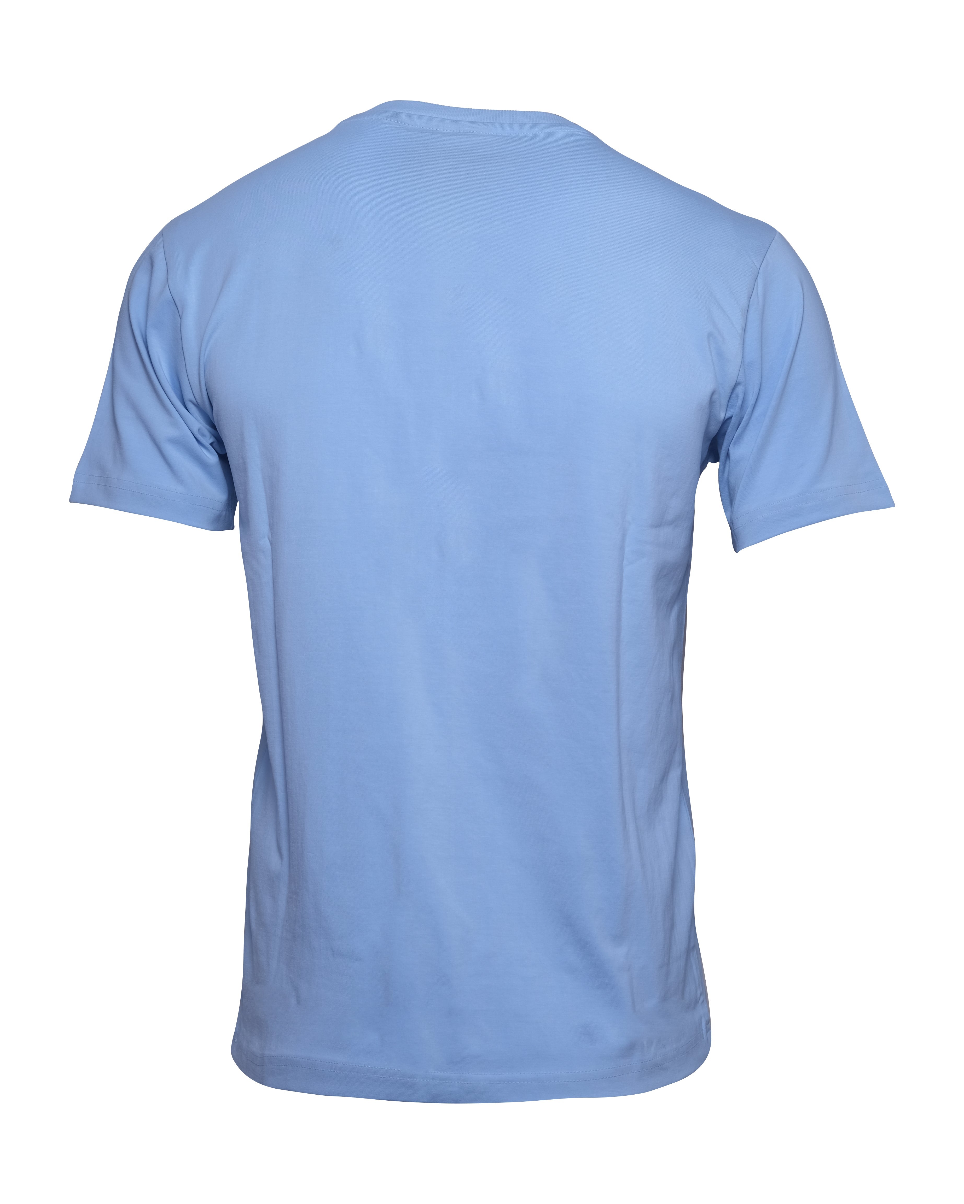 EMPORIO ARMANI Serene Sky Botanical Print Slim Fit Short Sleeve Tee