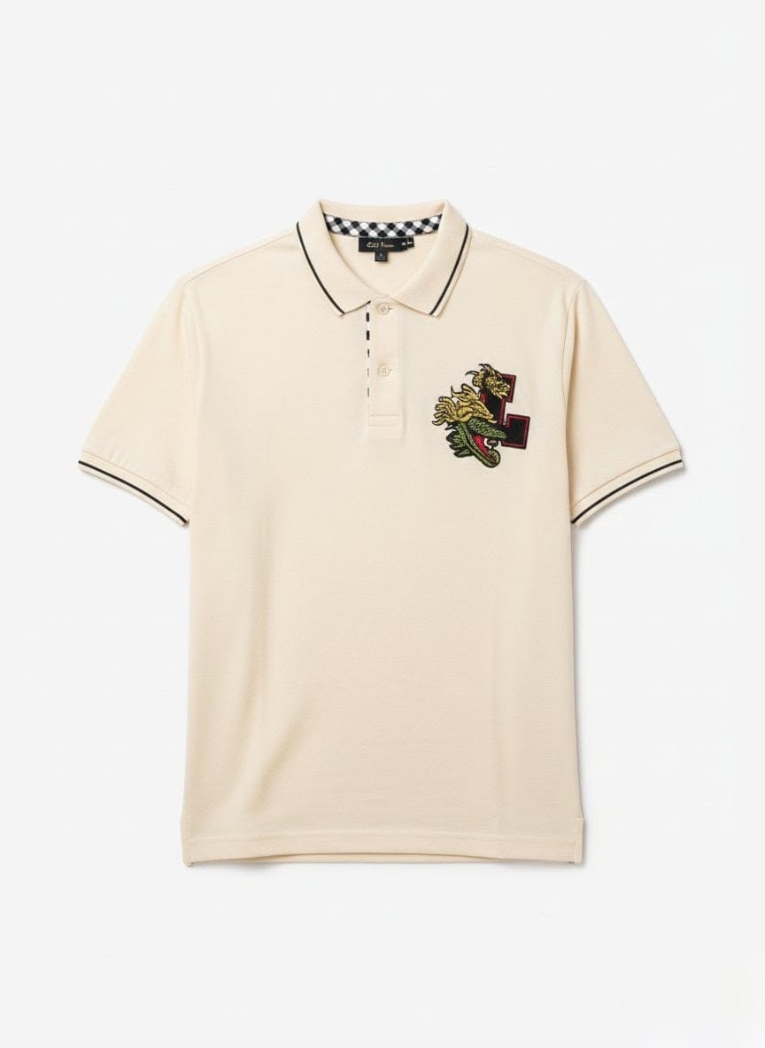 Lacoste Classic Fit Dragon Emblem Polo Shirt