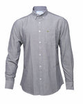 LACOSTE Misty Slate Classic Fit Long Sleeve Button-Down Shirt
