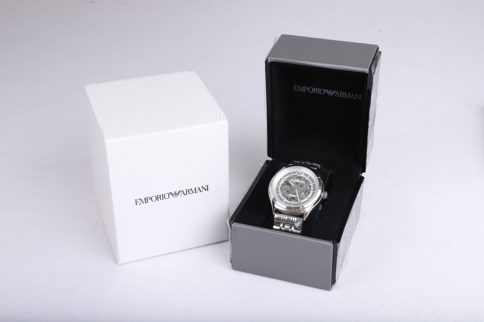 EMPORIO ARMANI Mystic Ash Tailored Fit Chronograph Tee