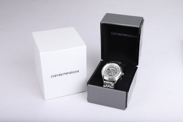 EMPORIO ARMANI Mystic Ash Tailored Fit Chronograph Tee