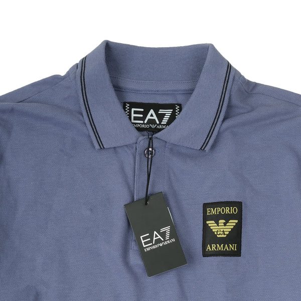 ARMANI EXCHANGE Azure Mist Classic Fit Polo Shirt