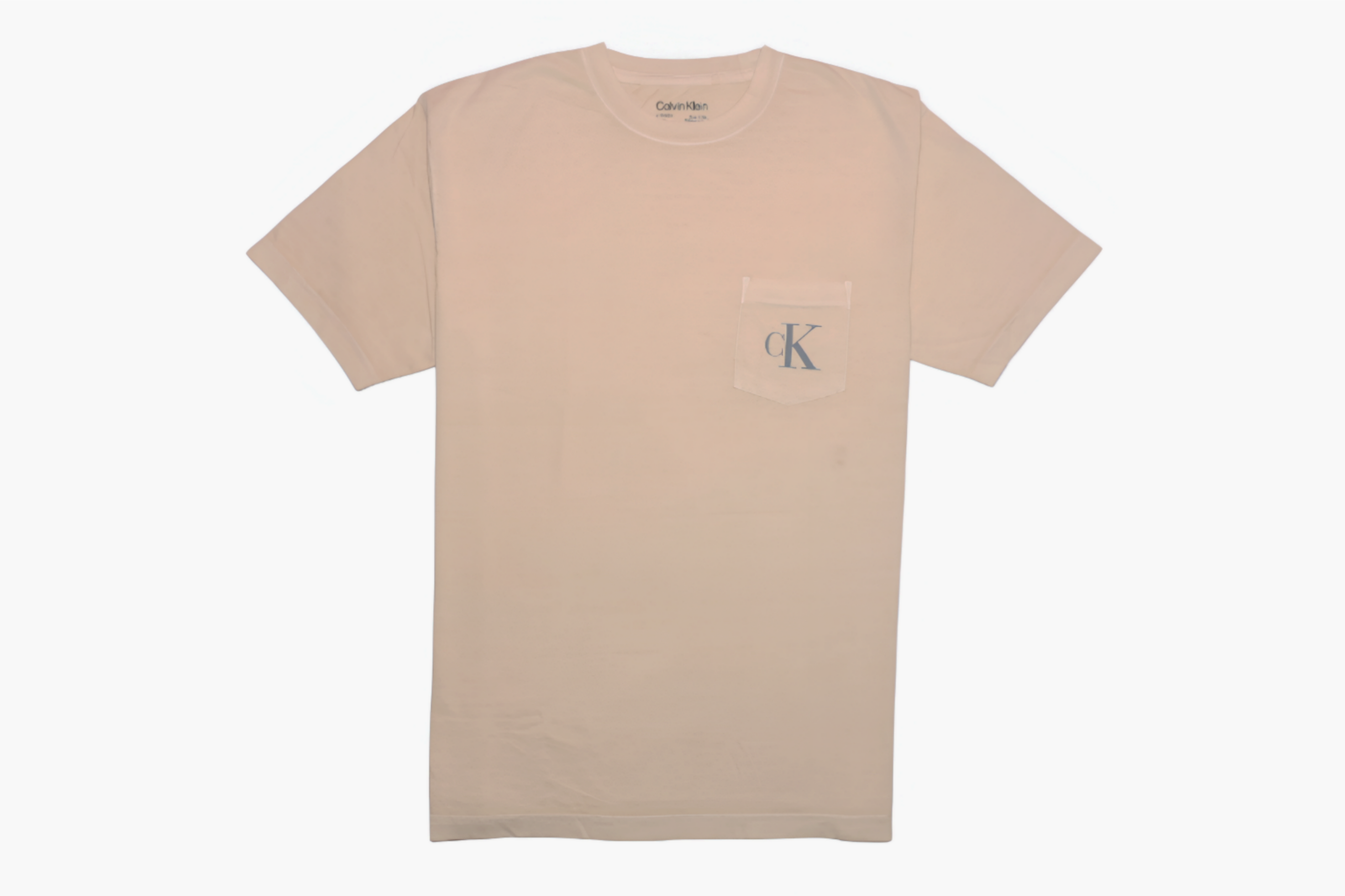 CALVIN KLEIN Radiant Apricot Tailored Fit Short Sleeve T-Shirt