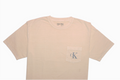 CALVIN KLEIN Radiant Apricot Tailored Fit Short Sleeve T-Shirt