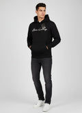 ARMANI EXCHANGE Twilight Plum Urban Fit Signature Hoodie