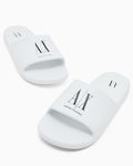 A|X ARMANI EXCHANGE Ethereal Pearl Luxe Slide Sandals
