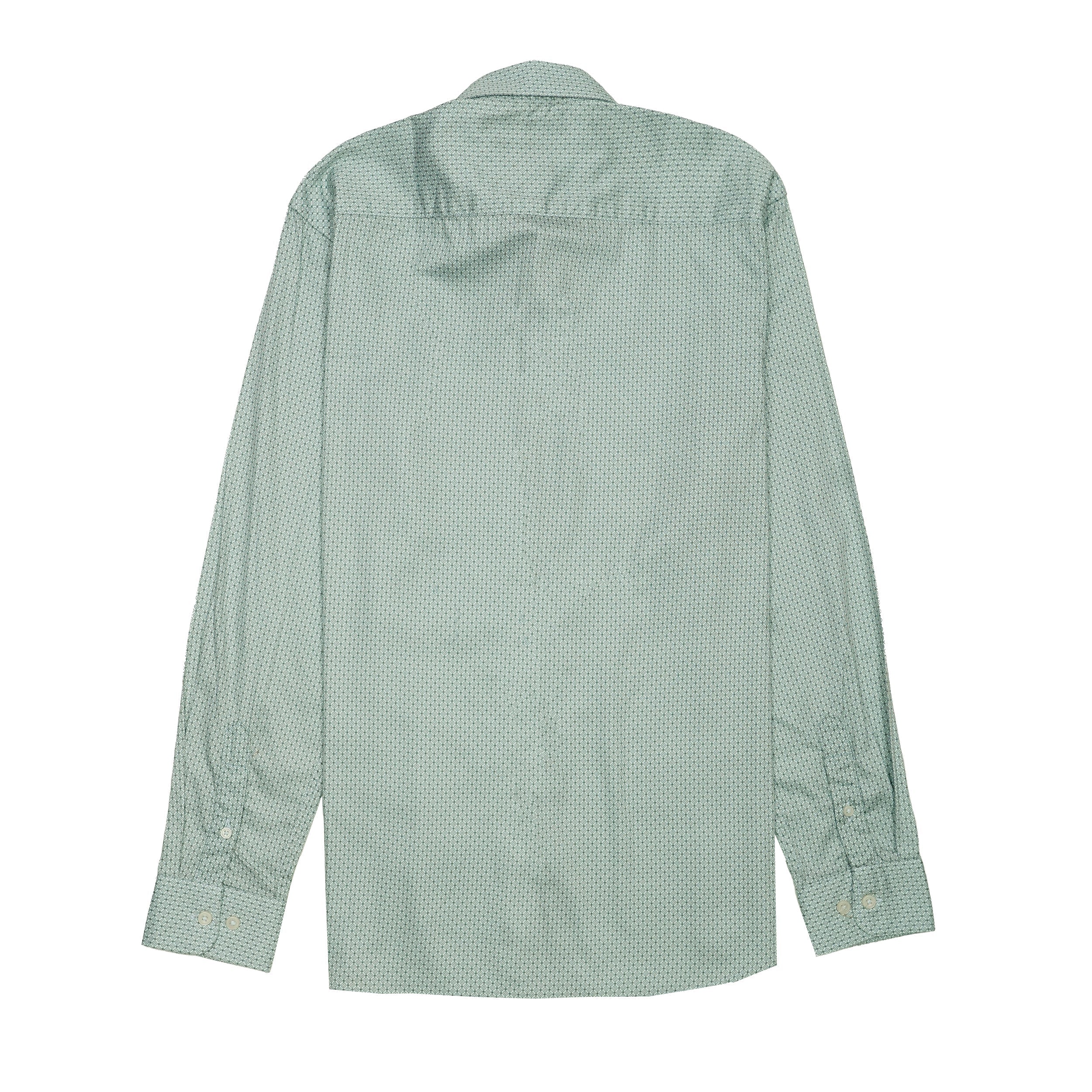 TOMMY HILFIGER Opulent Jade Tailored Fit Long Sleeve Button-Down Shirt