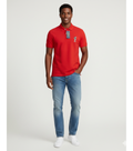 POLO Radiant Garnet Tailored Fit Short Sleeve Piqué Polo Shirt