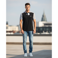 HACKETT Celestial Jet Luxe Fit Colorblock Polo Shirt