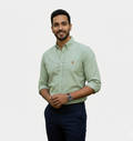 POLO RALPH LAUREN Mystic Sage Relaxed Fit Long Sleeve Button-Up Shirt