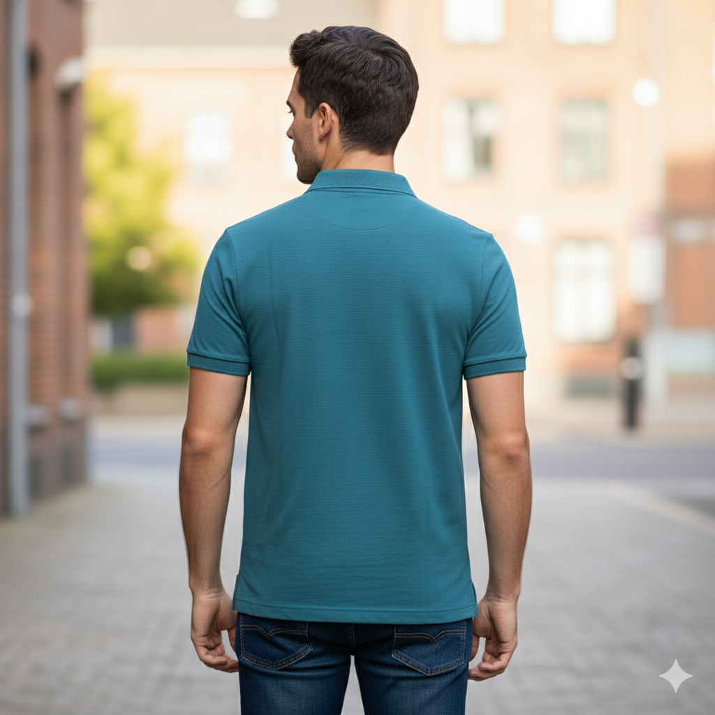 G-STAR RAW Serene Aqua Tailored Fit Short Sleeve Piqu�� Polo Shirt