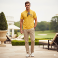 POLO RALPH LAUREN Amber Sunrise Relaxed Fit Short Sleeve Piqué Polo Shirt