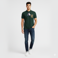 POLO RALPH LAUREN Enchanted Forest Tailored Fit Short Sleeve Piqué Polo Shirt