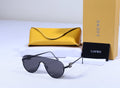 LOEWE Obsidian Velvet Luxe Aviator Sunglasses with Case