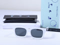 QFF Ethereal Pearl Chic Square Sunglasses
