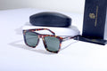 DAVID BECKHAM Rich Amber Timeless Fit Tortoiseshell Sunglasses with Case