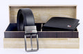 Tommy Hilfiger Classic Leather Belt and Wallet Gift Set